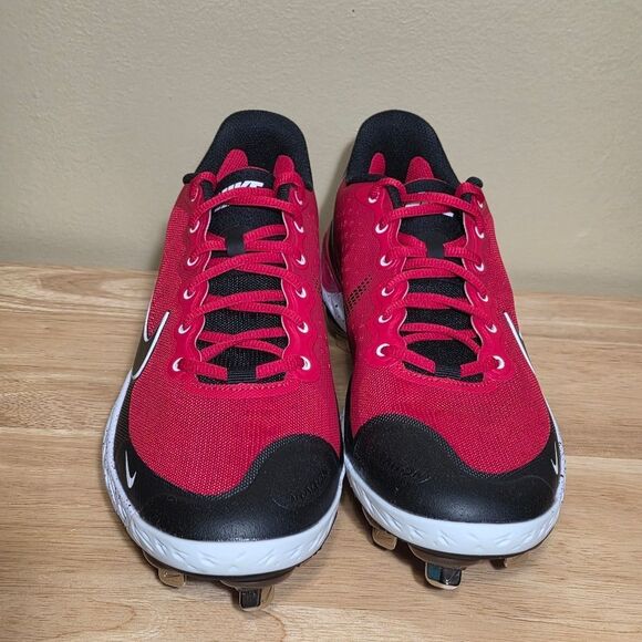 Nike Alpha Huarache Elite 3 Low Baseball Cleats University Red CK0746-602 10 Men - Picture 2 of 7